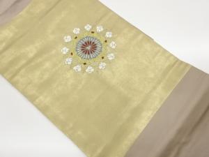 華紋模様刺繍名古屋帯